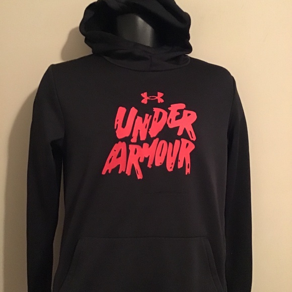 🔥Under Armour, youth,unisex size XL, has a 4inch snag on front, otherwise great - Picture 1 of 2